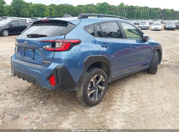 JF2GUADC1RH287927 2024 SUBARU CROSSTREK Blue Trasero derecho