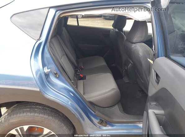 JF2GUADC1RH287927 2024 SUBARU CROSSTREK Blue Vista de la etiqueta del VIN