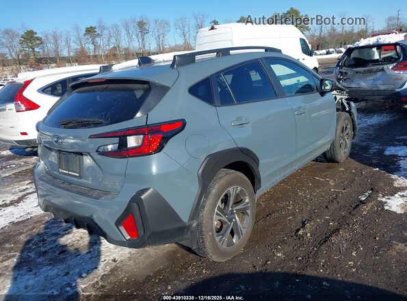 JF2GUADC6R8302874 2024 SUBARU CROSSTREK Gray Задня права чверть