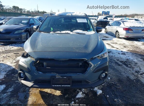 JF2GUADC6R8302874 2024 SUBARU CROSSTREK Gray Вид задньої частини салону