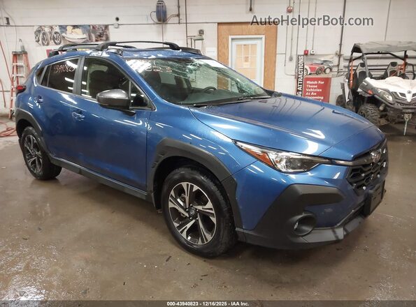 JF2GUHDC4SH226084 2025 SUBARU CROSSTREK Синий Передняя правая четверть