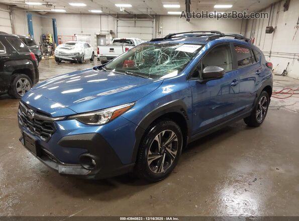JF2GUHDC4SH226084 2025 SUBARU CROSSTREK Синий Передняя левая четверть