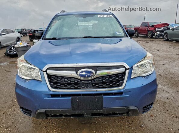 JF2SJABC3GH473648 2016 SUBARU FORESTER 2.5 Синий Вид спереди