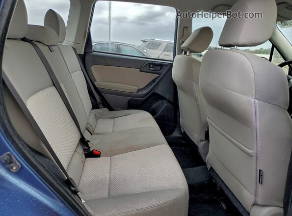 JF2SJABC3GH473648 2016 SUBARU FORESTER 2.5 Синий Вид задних сидений