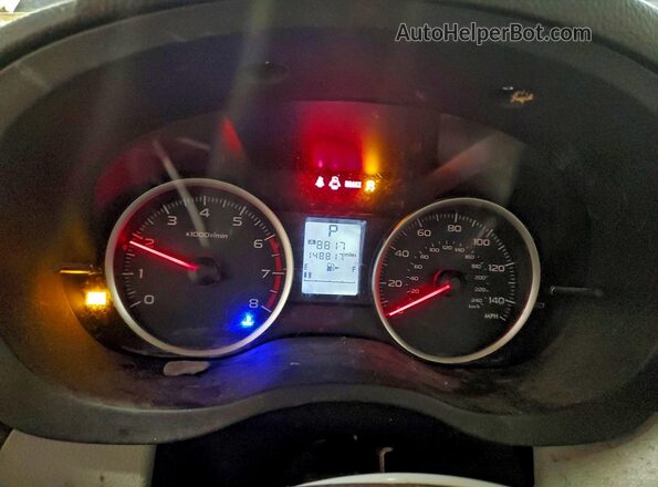 JF2SJABC5GH423348 2016 SUBARU FORESTER 2.5 Синий Вид щитка приборов
