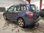 2016 Subaru Forester 2.5i Синий vin: JF2SJABC5GH423348