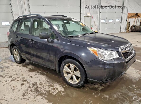JF2SJABC5GH423348 2016 SUBARU FORESTER 2.5 Синий Передняя правая четверть