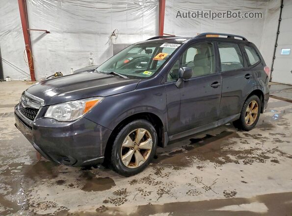 JF2SJABC5GH423348 2016 SUBARU FORESTER 2.5 Синий Передняя левая четверть