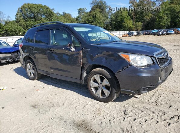 JF2SJABC5GH558748 2016 SUBARU FORESTER 2.5 Серый Передняя правая четверть