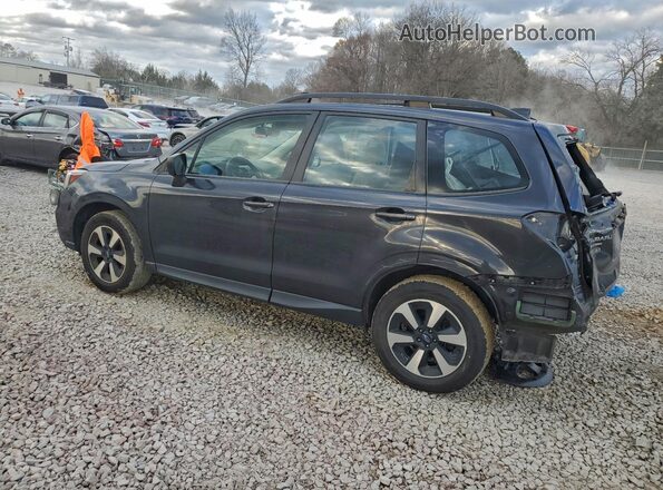 JF2SJABCXHH542014 2017 SUBARU FORESTER 2.5 Charcoal Rear left