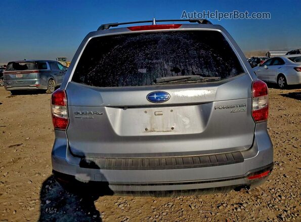 JF2SJADC3GH436063 2016 SUBARU FORESTER Серебряный Вид сзади