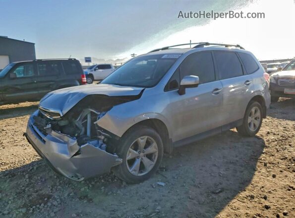 JF2SJADC3GH436063 2016 SUBARU FORESTER Серебряный Передняя левая четверть