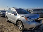 2016 Subaru Forester Серебряный vin: JF2SJADC3GH436063
