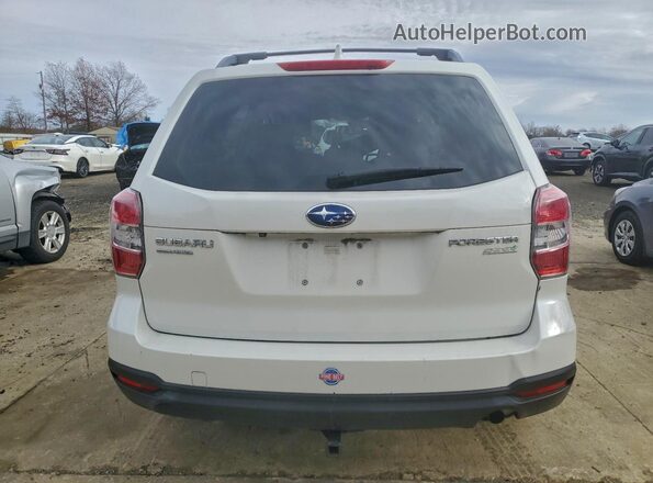 JF2SJADC6GG434944 2016 SUBARU FORESTER 2.5 White Вид ззаду