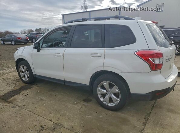 JF2SJADC6GG434944 2016 SUBARU FORESTER 2.5 White Задня ліва чверть