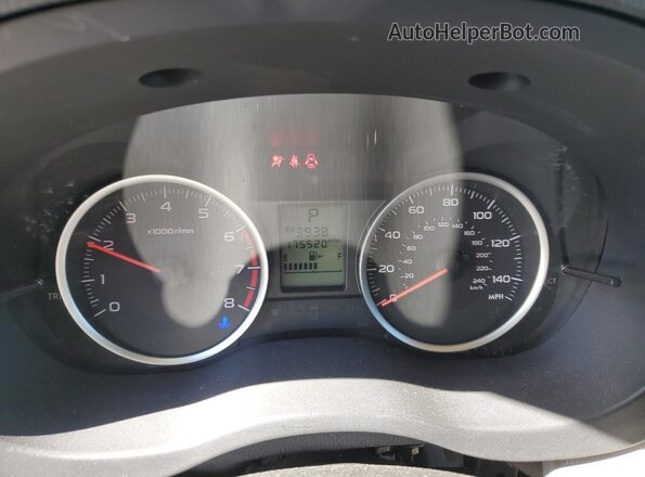 JF2SJADC7GH508513 2016 SUBARU FORESTER 2.5 Синий Вид щитка приборов