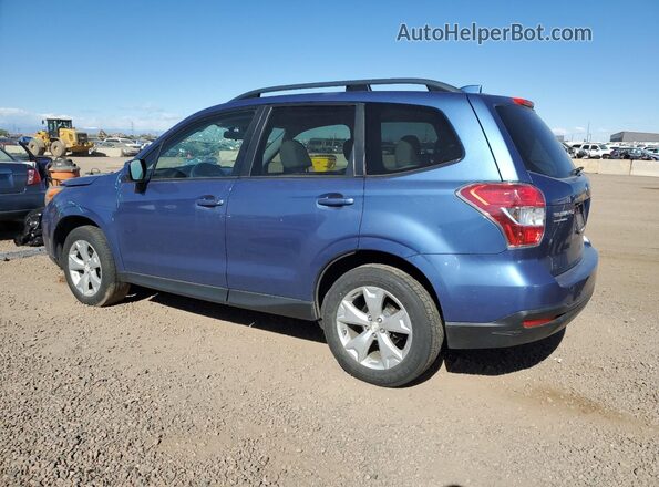 JF2SJADC7GH508513 2016 SUBARU FORESTER 2.5 Синий Задняя левая четверть