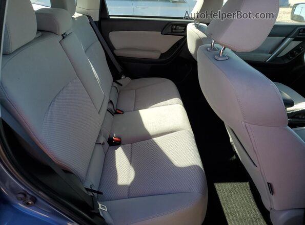 JF2SJADC7GH508513 2016 SUBARU FORESTER 2.5 Синий Вид задней части салона