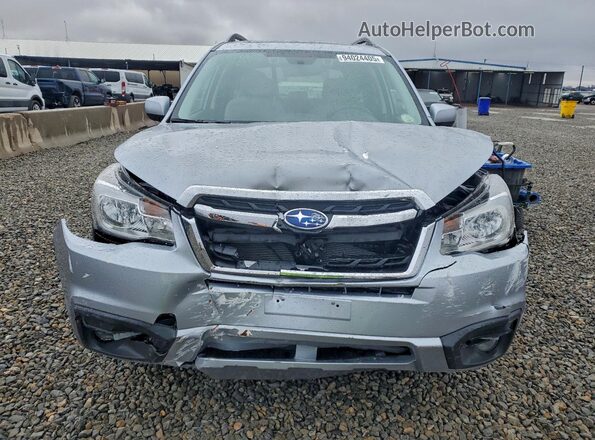 JF2SJAGC5HH456912 2017 SUBARU FORESTER 2.5 Серебряный Вид спереди
