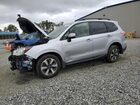 2018 Subaru Forester 2.5i Premium Серебряный vin: JF2SJAGC9JH515658