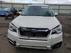 2017 Subaru Forester 2.5i Touring Белый vin: JF2SJATC1HH532910