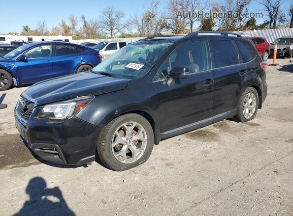 JF2SJAWC2HH571405 2017 SUBARU FORESTER 2.5I TO Black Przód lewy