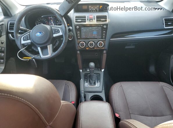 JF2SJAWC2HH571405 2017 SUBARU FORESTER 2.5I TO Black Widok deski rozdzielczej