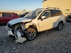 2018 Subaru Forester 2.5i Touring White vin: JF2SJAWC2JH493049
