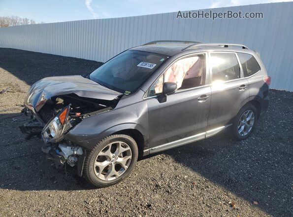 JF2SJAWC3HH596880 2017 SUBARU FORESTER 2.5I TO Серый Передняя левая четверть