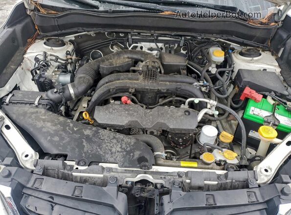 JF2SJAWC5HH496957 2017 SUBARU FORESTER 2.5I TO Белый Вид подкапотного пространства