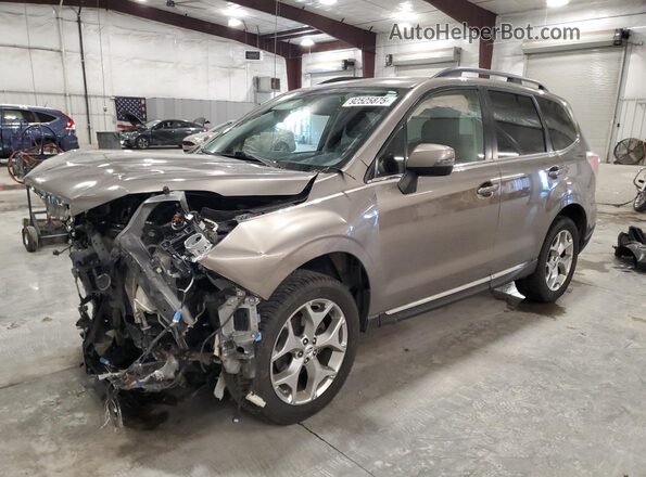 JF2SJAWC5JH603656 2018 SUBARU FORESTER 2.5I TO Желто-коричневый Передняя левая четверть