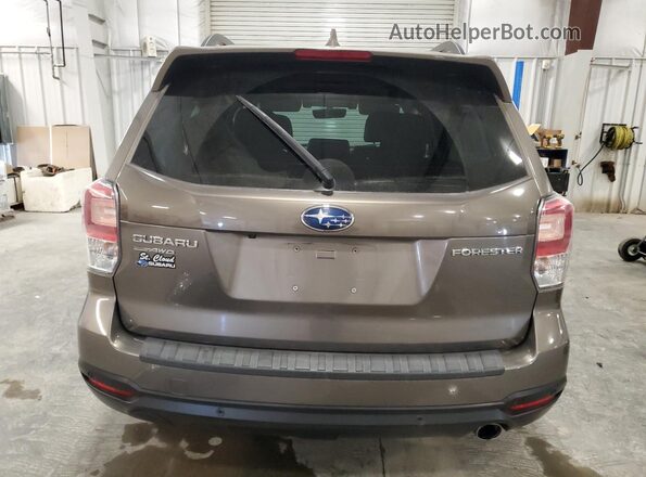 JF2SJAWC5JH603656 2018 SUBARU FORESTER 2.5I TO Желто-коричневый Вид сзади