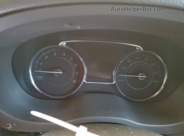 JF2SJAWC5JH603656 2018 SUBARU FORESTER 2.5I TO Желто-коричневый Вид щитка приборов