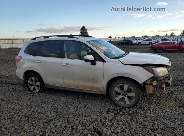JF2SJAWC7JH499137 2018 SUBARU FORESTER 2.5I TO Белый Передняя правая четверть