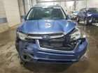 2018 Subaru Forester 2.5i Touring Синий vin: JF2SJAWC8JH520075