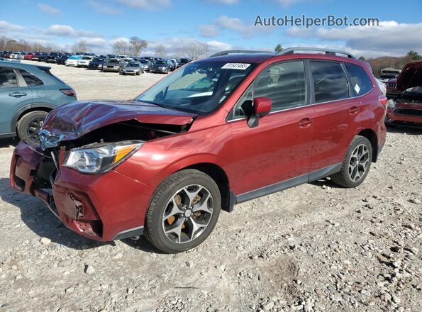 JF2SJGDC3GH511458 2016 SUBARU FORESTER2. Красный Передняя левая четверть