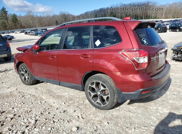 JF2SJGDC3GH511458 2016 SUBARU FORESTER2. Красный Задняя левая четверть