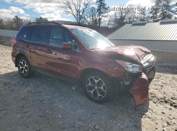 JF2SJGDC3GH511458 2016 SUBARU FORESTER2. Красный Передняя правая четверть