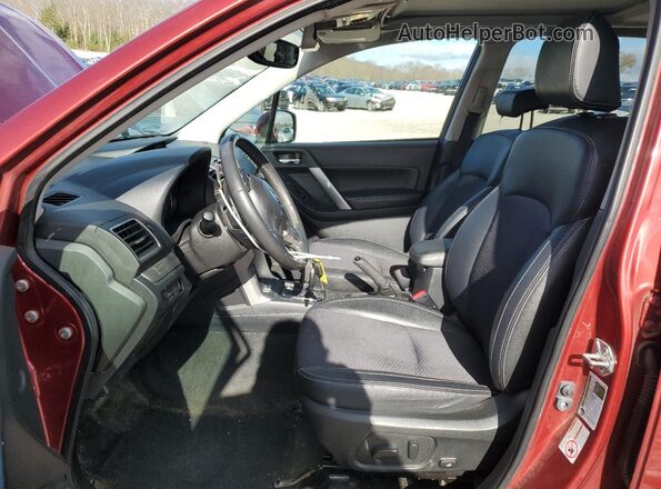 JF2SJGDC3GH511458 2016 SUBARU FORESTER2. Красный Вид салона спереди