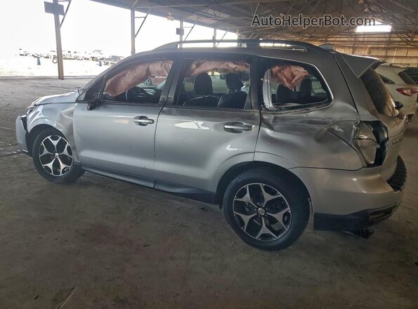 JF2SJGDC7GH484474 2016 SUBARU FORESTER2. Серебряный Задняя левая четверть