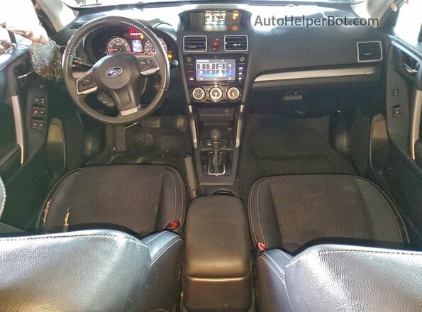 JF2SJGDC7GH484474 2016 SUBARU FORESTER2. Серебряный Вид панели приборов