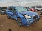2018 Subaru Forester 2.0xt Premium Синий vin: JF2SJGEC1JH509777