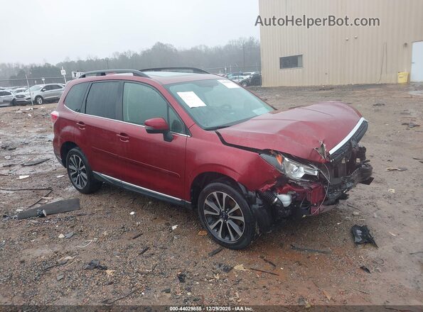 JF2SJGTC0HH447401 2017 SUBARU FORESTER2. Красный Передняя правая четверть