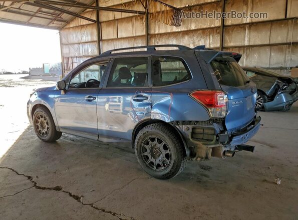 JF2SJGTC3HH425456 2017 SUBARU FORESTER2. Синий Задняя левая четверть