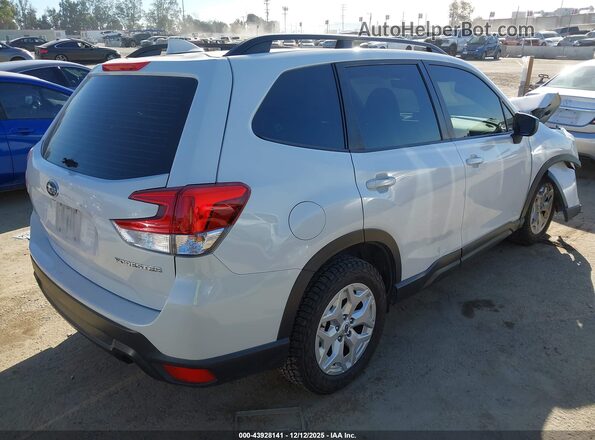 JF2SKADC2MH478264 2021 SUBARU FORESTER White Задня права чверть