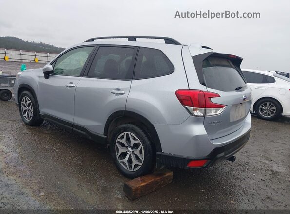 JF2SKAJC2MH526348 2021 SUBARU FORESTER Silver Rear left