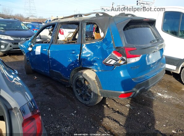 JF2SKAMC1PH404614 2023 SUBARU FORESTER Синий Задняя левая четверть
