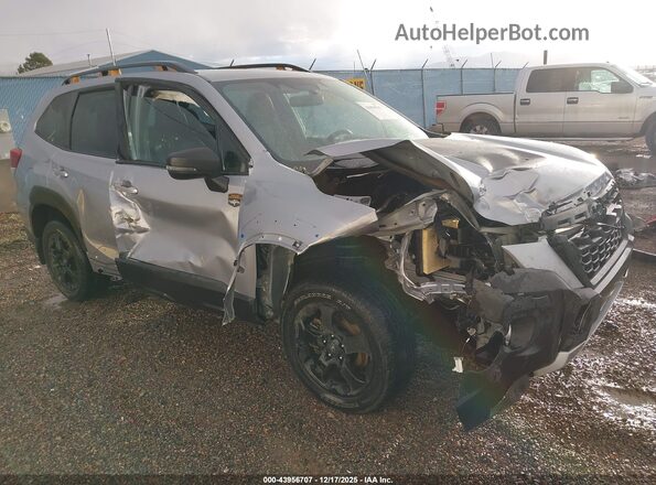 JF2SKAMC2NH435660 2022 SUBARU FORESTER Silver Передня права чверть