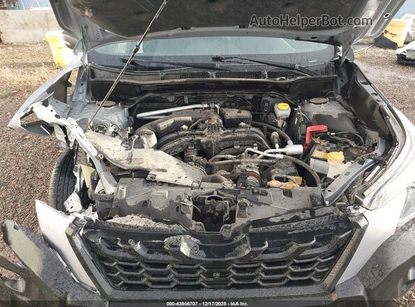 JF2SKAMC2NH435660 2022 SUBARU FORESTER Silver Вид ззаду