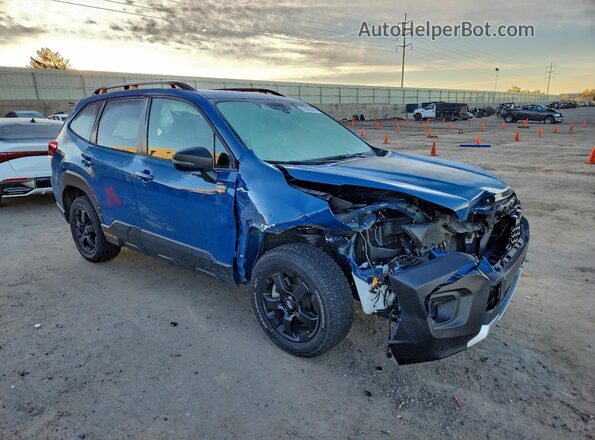 JF2SKAMC2PH438481 2023 SUBARU FORESTER Blue Առջևի աջ